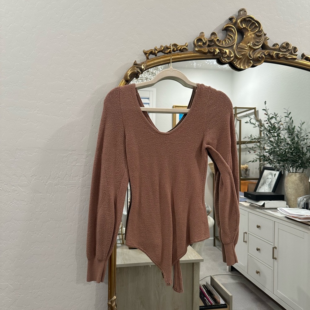 Abercrombie & Fitch Knit Sweater Bodysuit